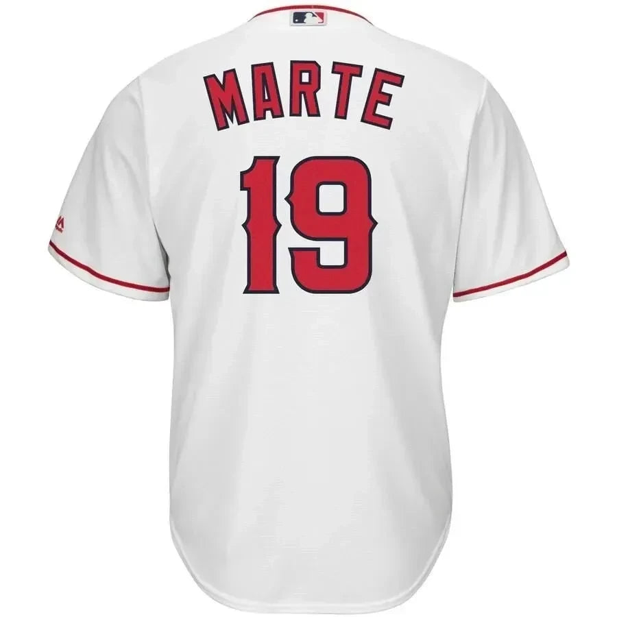 Jefry Marté Los Angeles Angels Home Cool Base Player Jersey - White