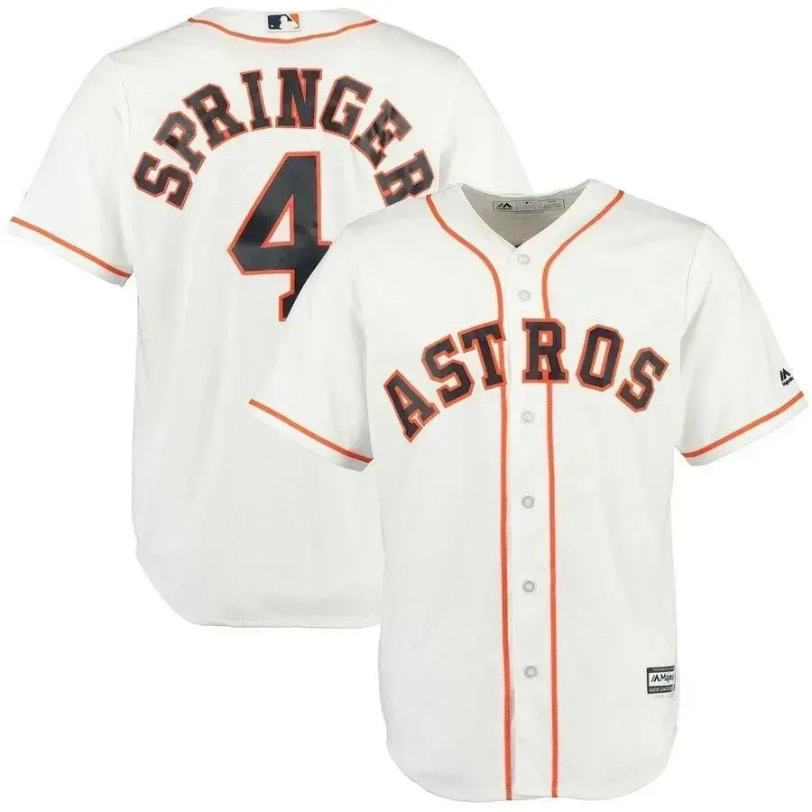 George Springer Houston Astros Official Cool Base Player Jersey - White