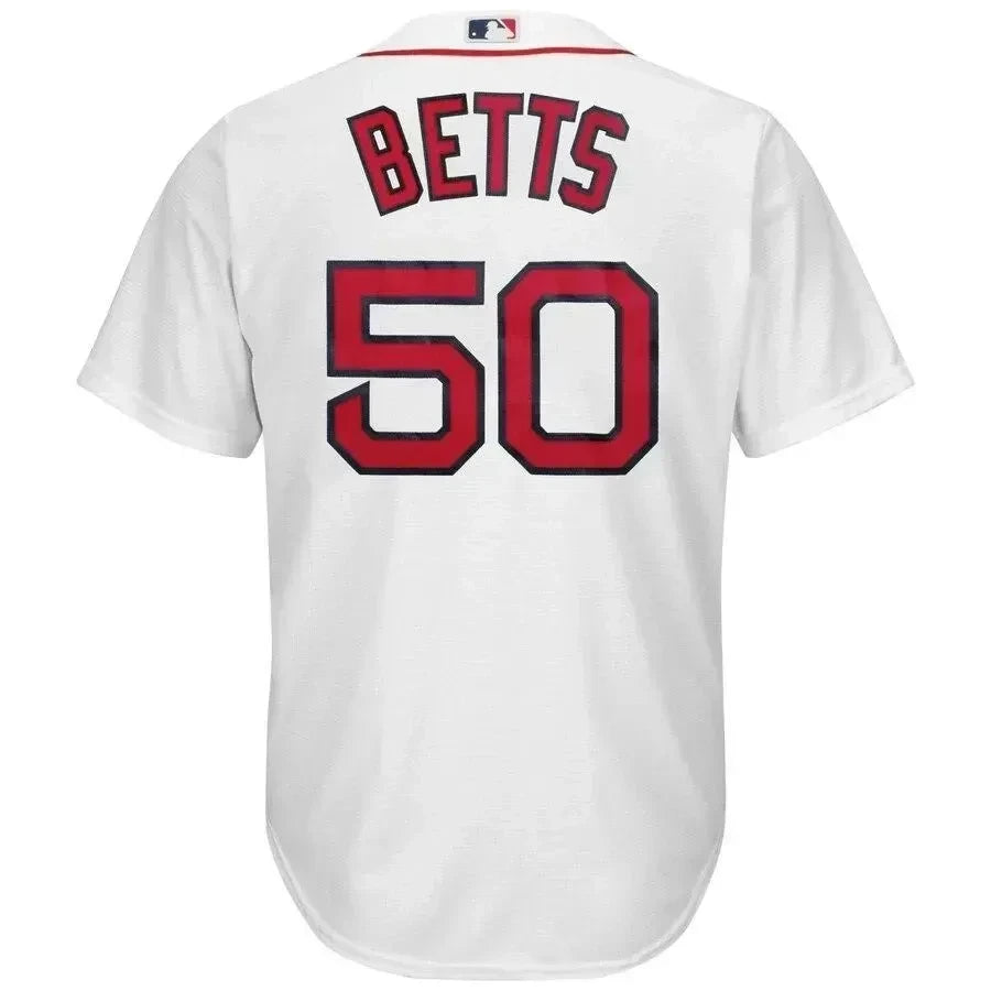 Mookie Betts Boston Red Sox Cool Base Player Jersey - White