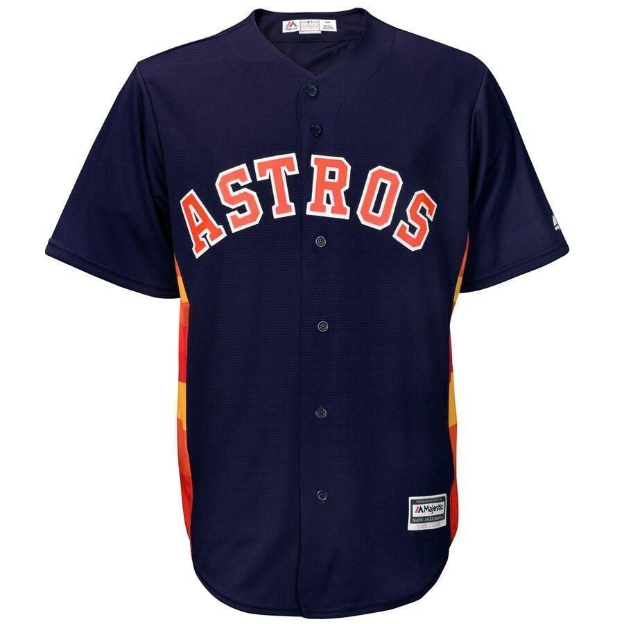 Alex Bregman Houston Astros Fashion Official Cool Base Player Jersey - Navy