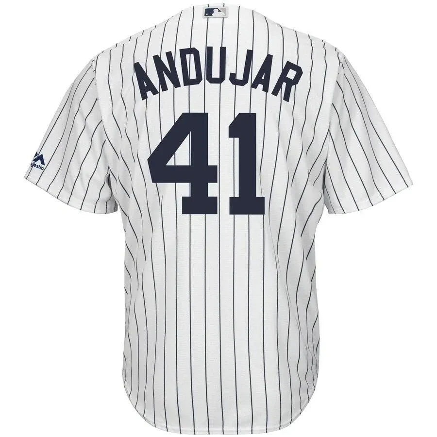 Miguel Andujar New York Yankees Home Official Cool Base Player Jersey - White