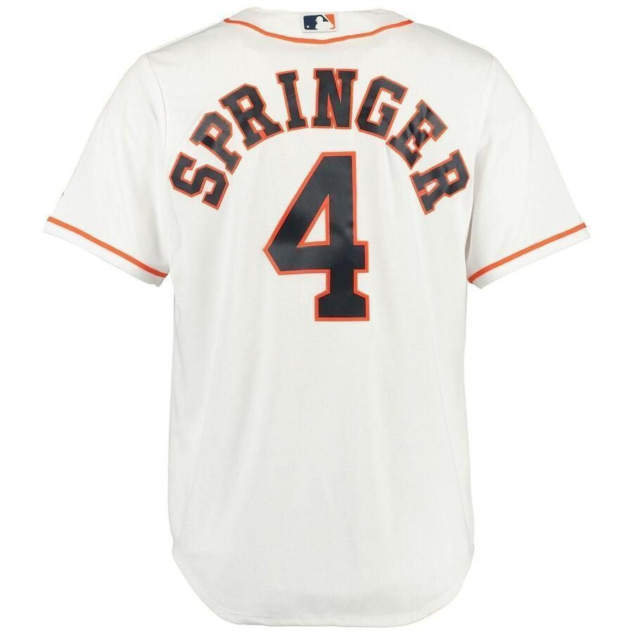 George Springer Houston Astros Official Cool Base Player Jersey - White