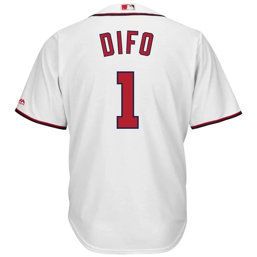 Wilmer Difo Washington Nationals Home Cool Base Player Jersey - White Color