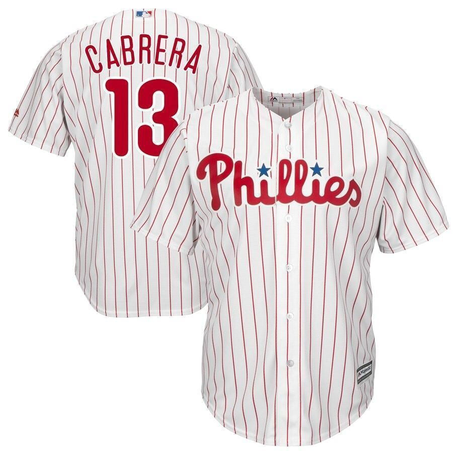 Asdrubal Cabrera Philadelphia Phillies Home Official Cool Base Player Jersey - White