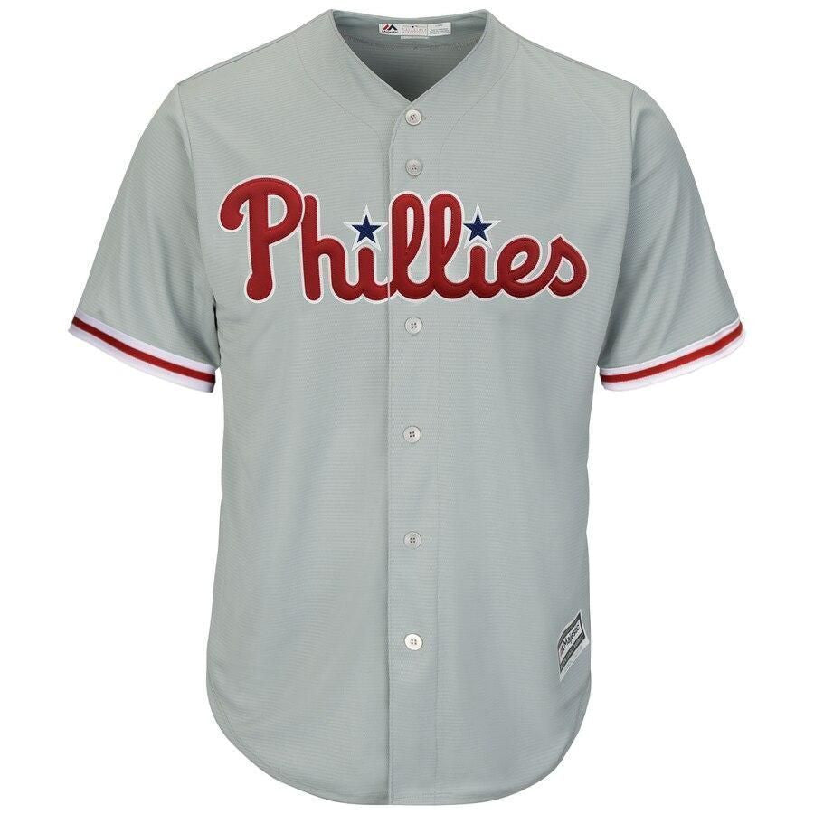 Bryce Harper Philadelphia Phillies Official Cool Base Player Jersey - Gray