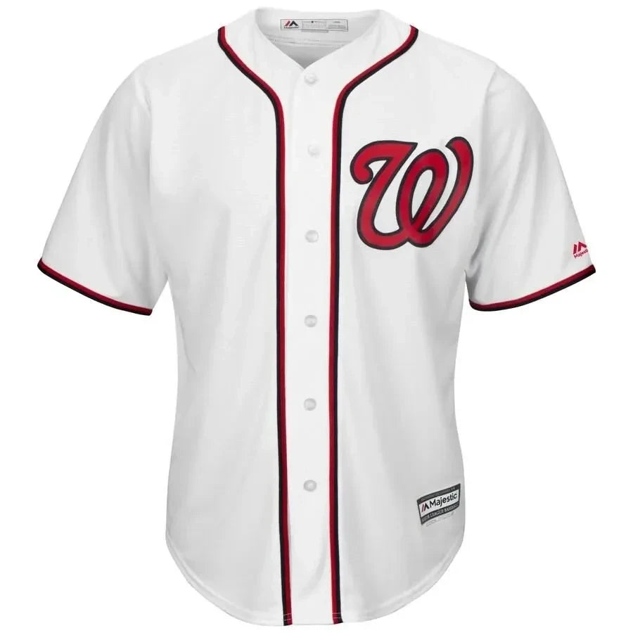 Wilmer Difo Washington Nationals Home Cool Base Player Jersey - White Color
