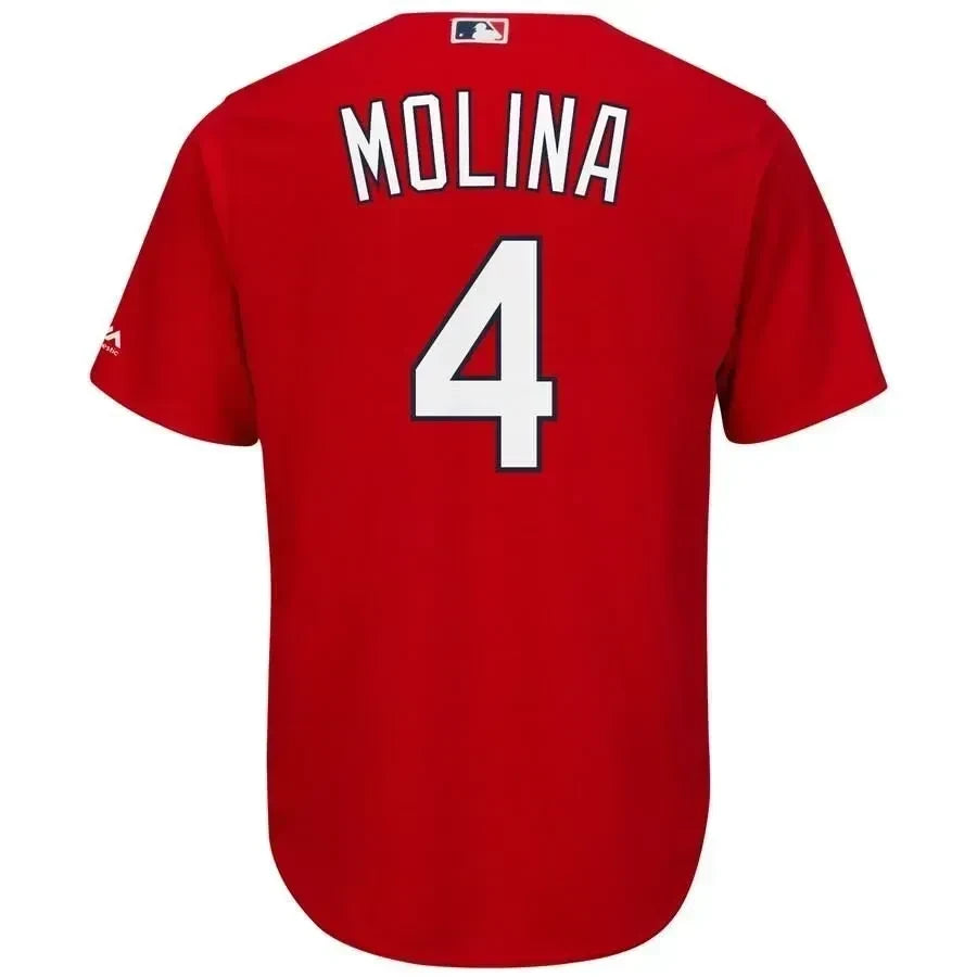 Yadier Molina St. Louis Cardinals Cool Base Player Jersey - Scarlet