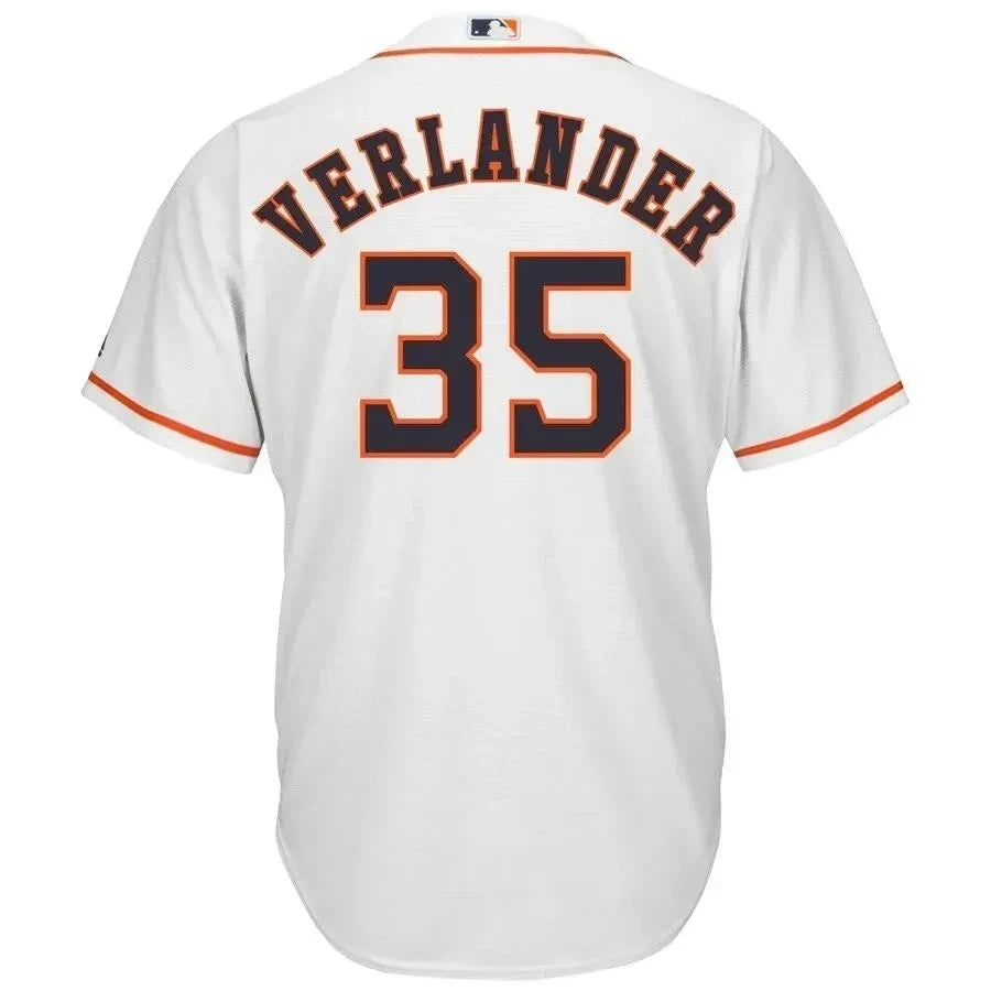 Justin Verlander Houston Astros Home Cool Base Player Jersey - White