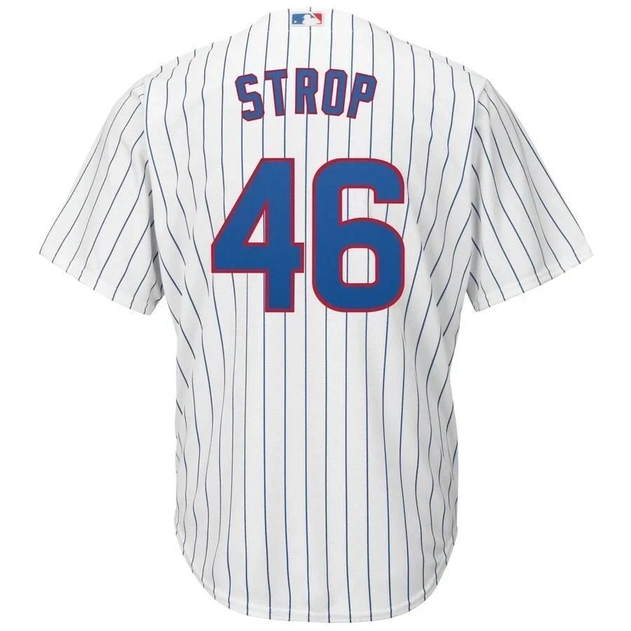 Pedro Strop Chicago Cubs Home Cool Base Player Jersey - White