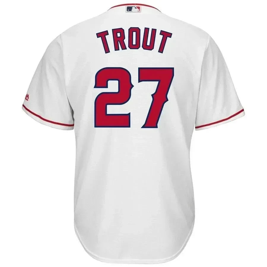 Mike Trout Los Angeles Angels Cool Base Player Jersey - White