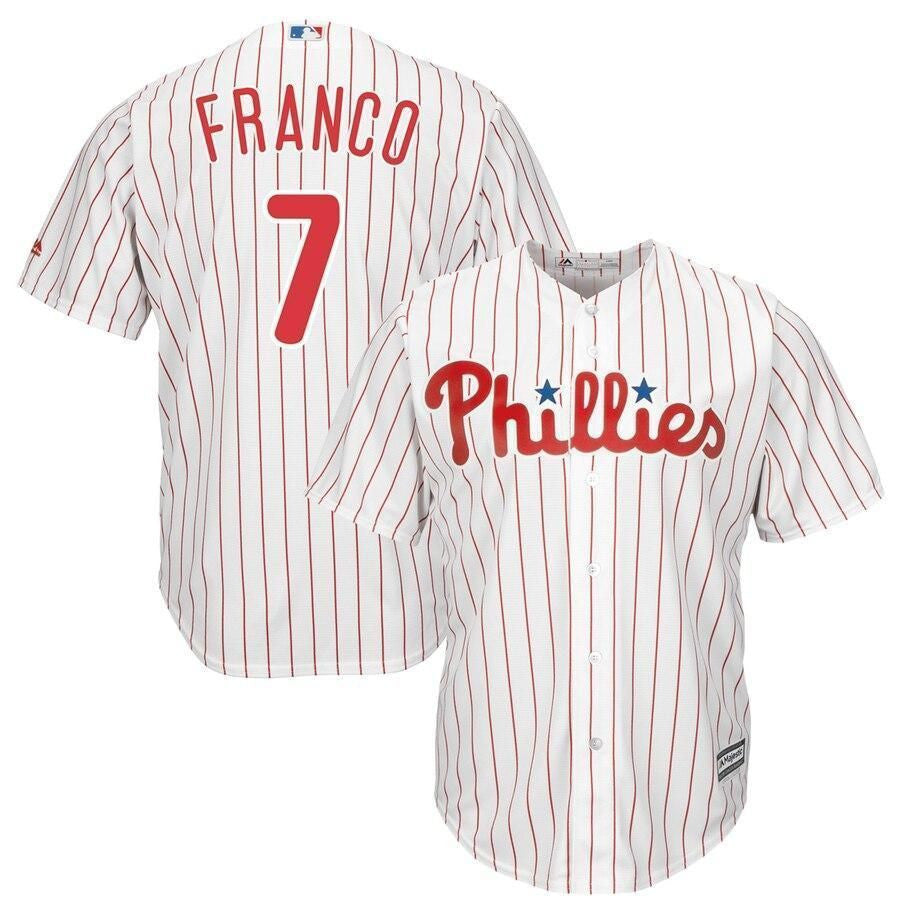 Maikel Franco Philadelphia Phillies Cool Base Player Jersey - White