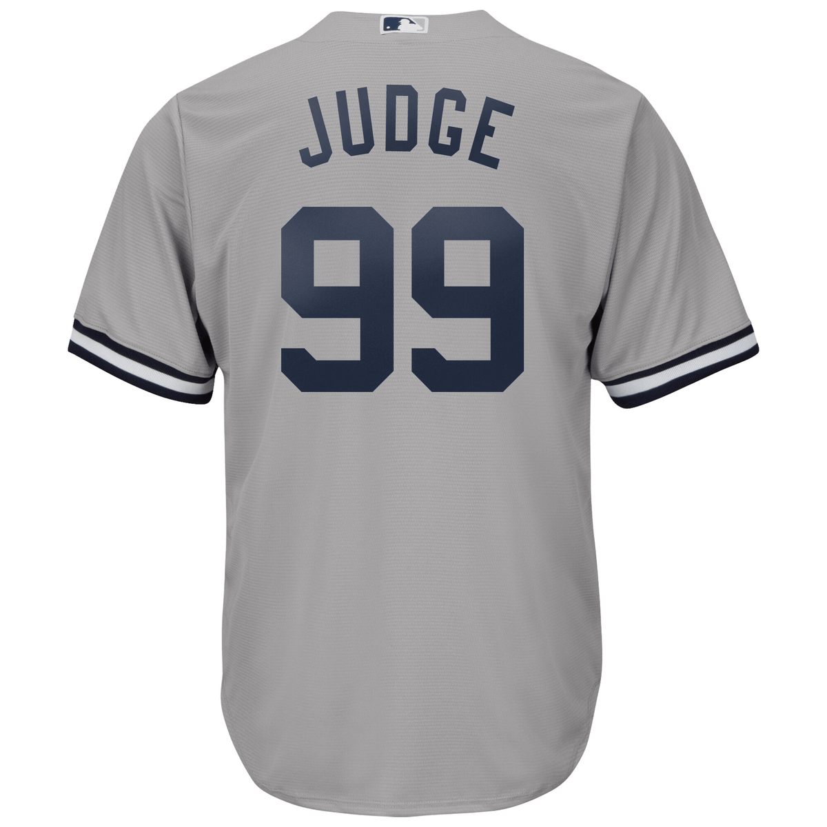 Men's Aaron Judge Gray New York Yankees Big & Tall Player Jersey Jersey