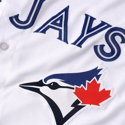 Men's White Toronto Blue Jays Official Cool Base Jersey Jersey