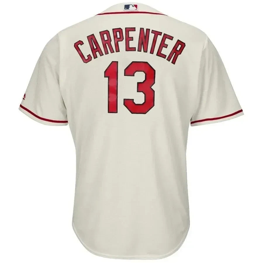 Matt Carpenter St. Louis Cardinals Cool Base Player Jersey - Cream