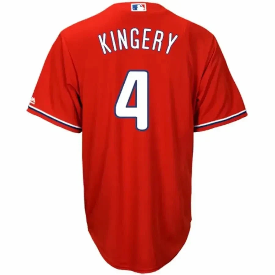 Scott Kingery Philadelphia Phillies Fashion Official Cool Base Player Jersey - Scarlet