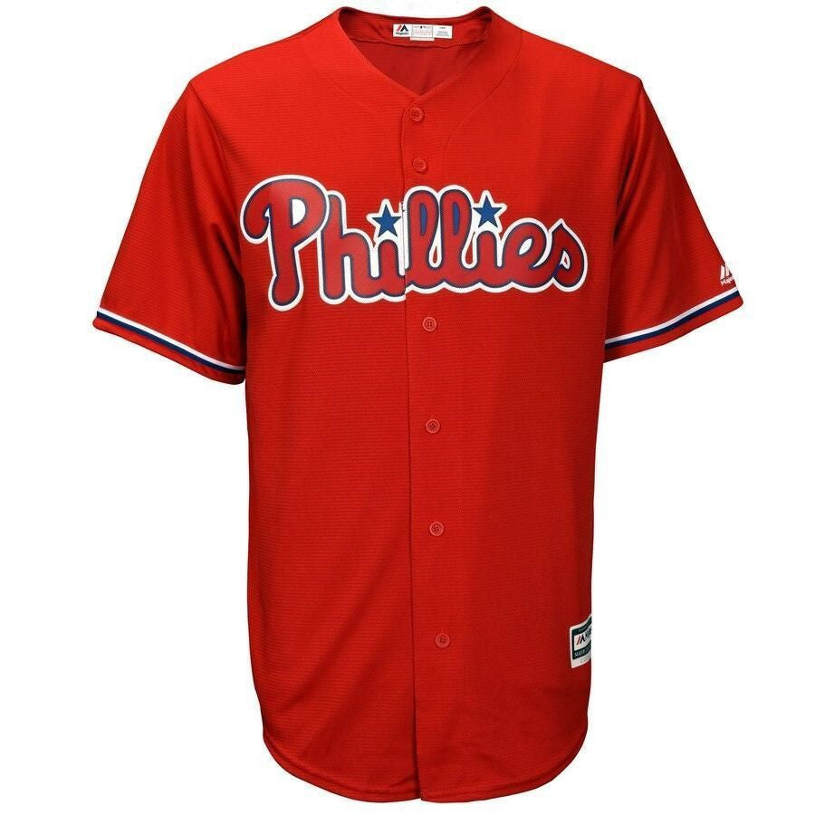 Maikel Franco Philadelphia Phillies Big And Tall Fashion Cool Base Player Jersey - Scarlet