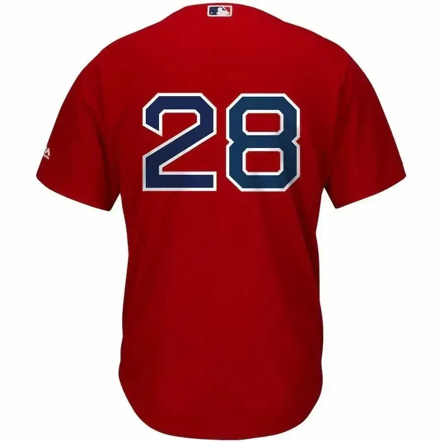 J.d. Martinez Boston Red Sox Alternate Official Cool Base Player Jersey - Scarlet