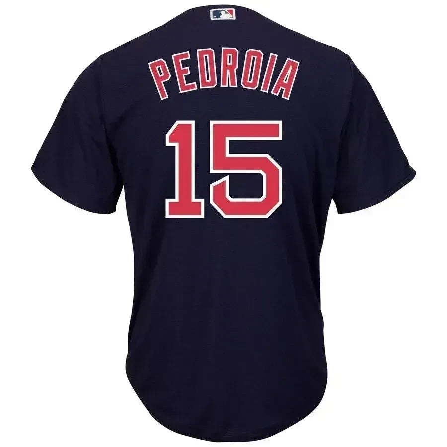 Dustin Pedroia Boston Red Sox Big And Tall Alternate Cool Base Player Jersey - Navy
