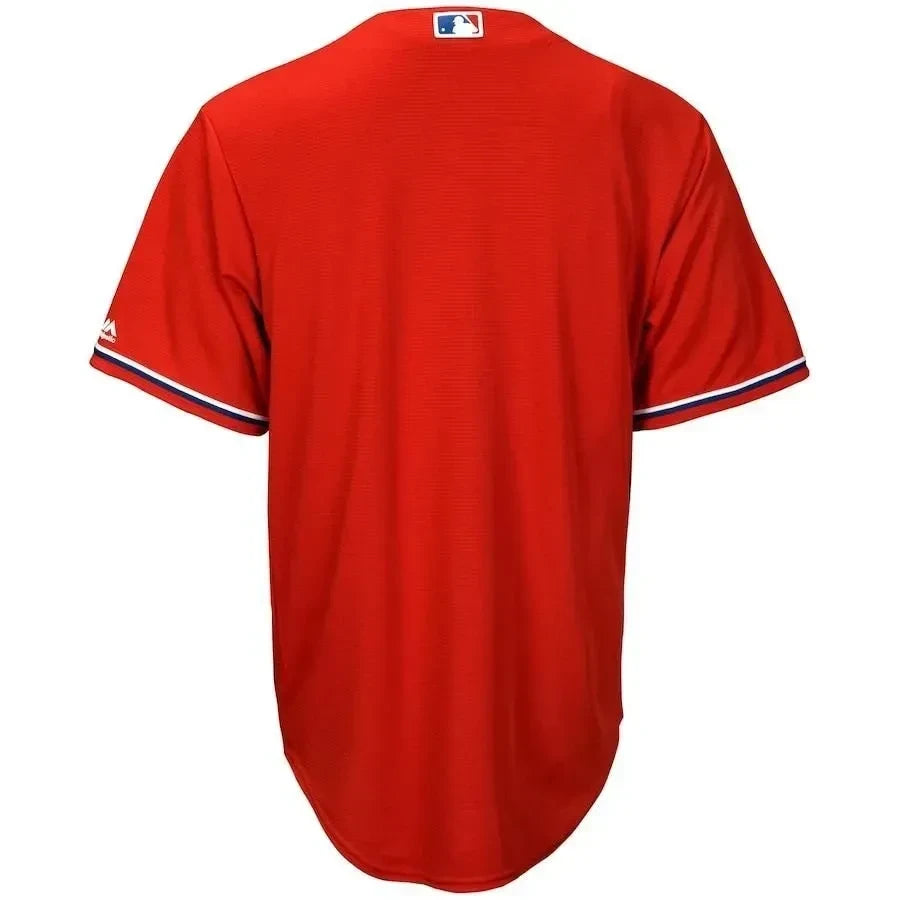 Philadelphia Phillies Alternate Official Cool Base Team Jersey - Scarlet
