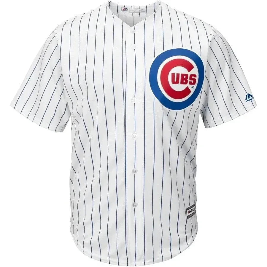 Daniel Murphy Chicago Cubs Home Official Cool Base Player Jersey - White Royal
