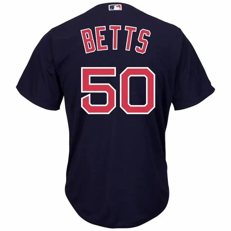 Mookie Betts Boston Red Sox Big And Tall Alternate Cool Base Player Jersey - Navy