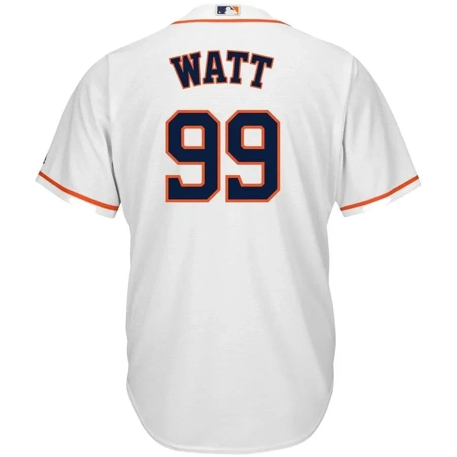 J.j. Watt Houston Astros X Crossover Cool Base Player Jersey - White
