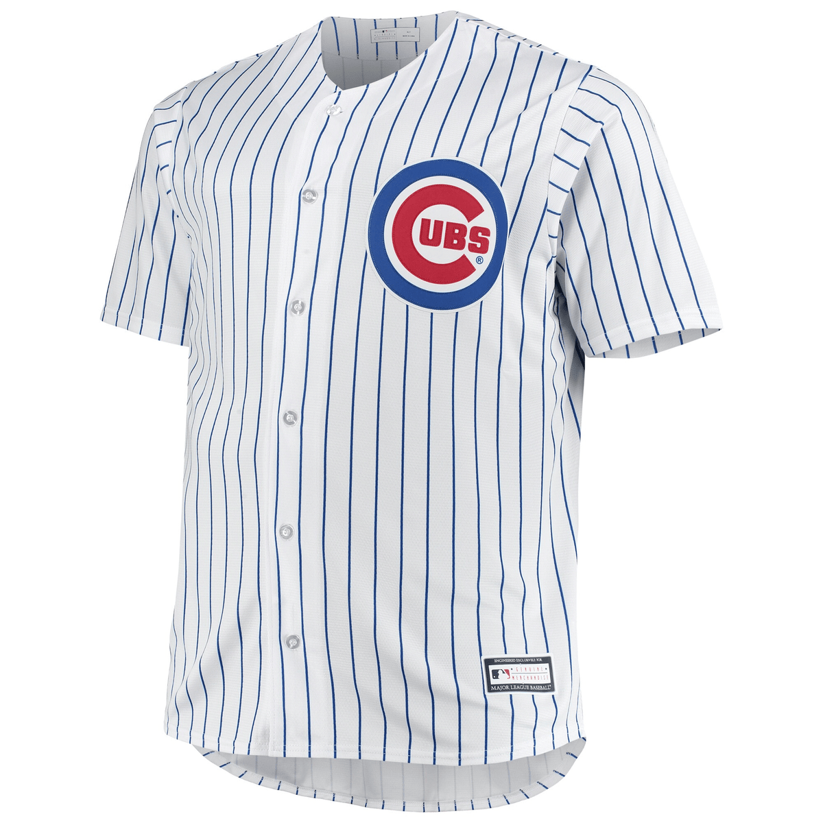 Men's White/Royal Chicago Cubs Big & Tall Home Team Jersey Jersey