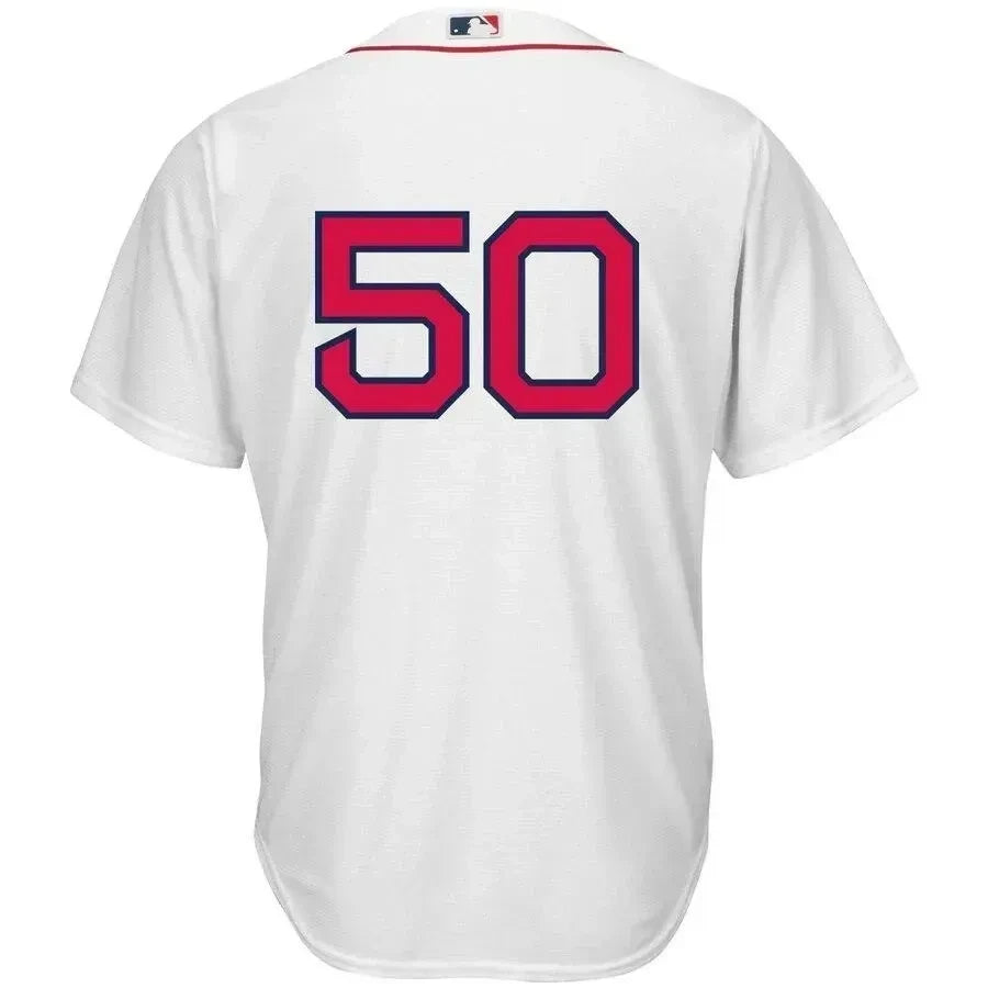 Mookie Betts Boston Red Sox Home Official Cool Base Player Jersey - White