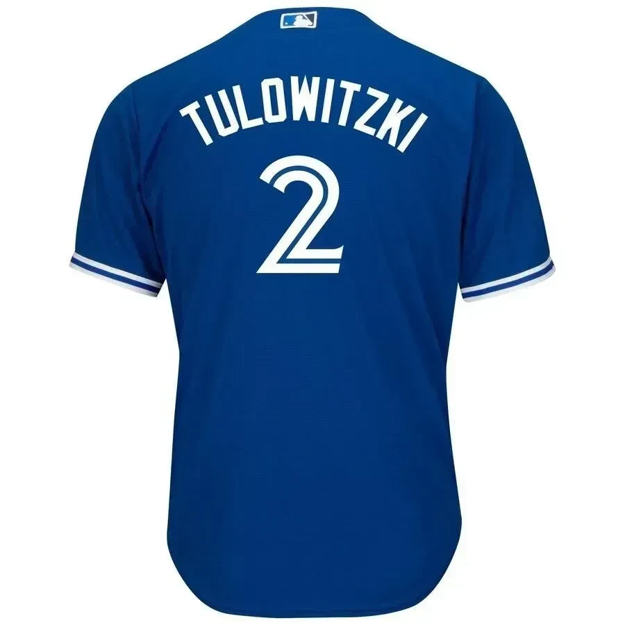 Troy Tulowitzki Toronto Blue Jays Official Cool Base Player Jersey - Royal