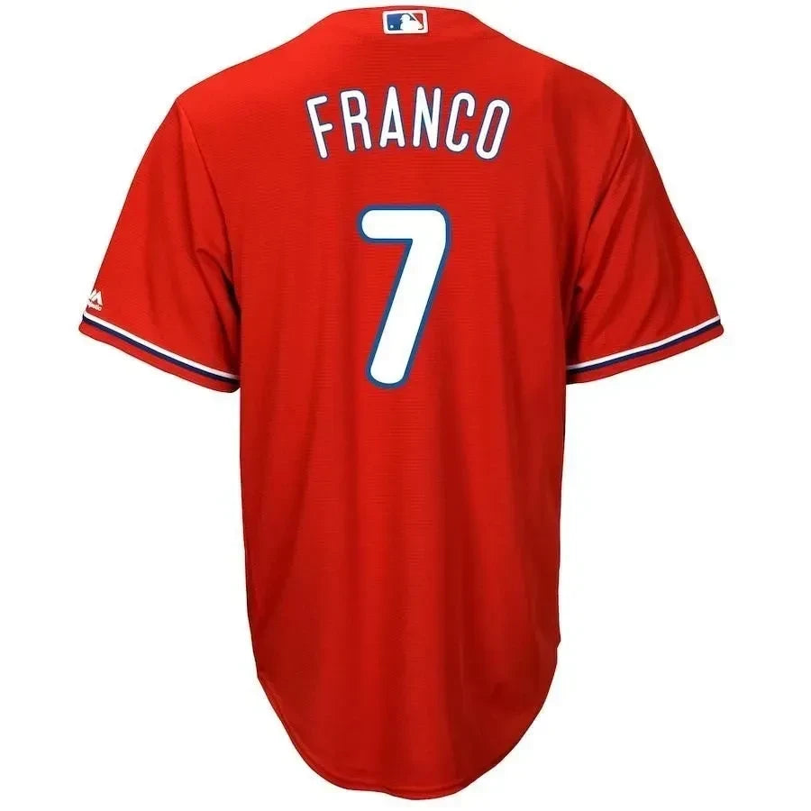 Maikel Franco Philadelphia Phillies Official Cool Base Player Jersey - Scarlet