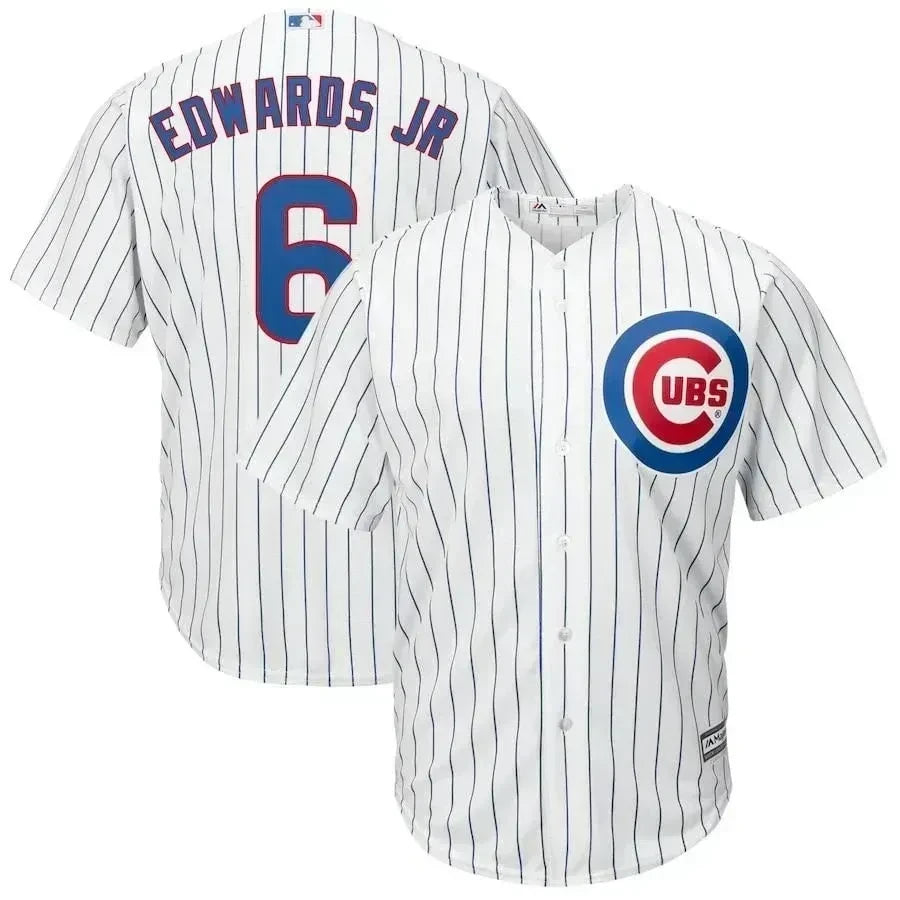 Carl Edwards Jr. Chicago Cubs Home Cool Base Player Jersey - White