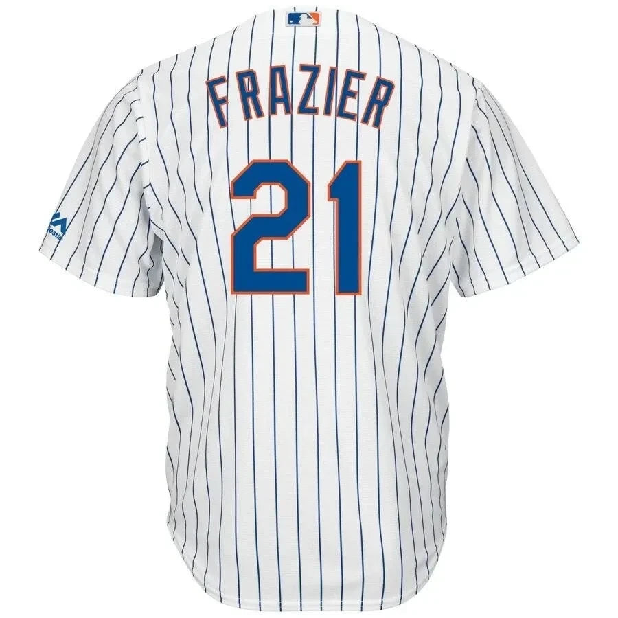 Todd Frazier New York Mets Official Cool Base Player Jersey - White Royal