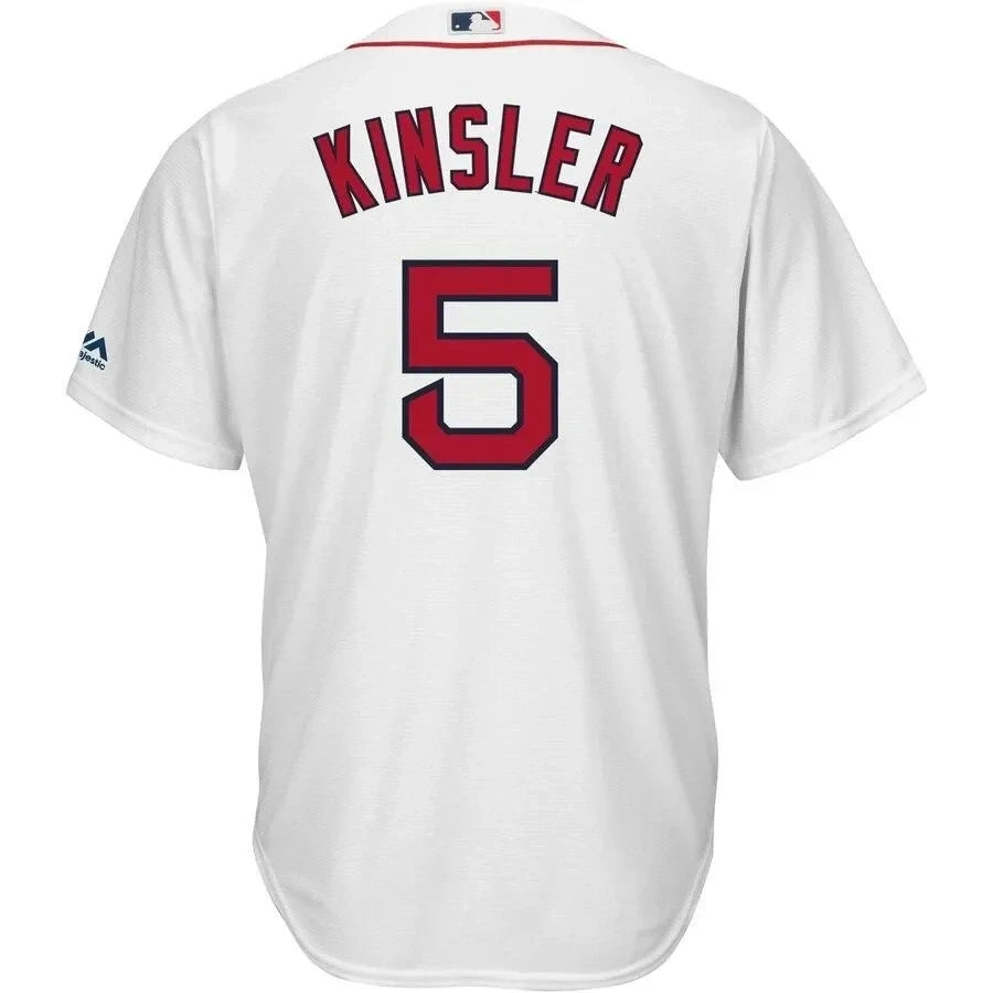 Ian Kinsler Boston Red Sox Home Official Cool Base Player Jersey - White