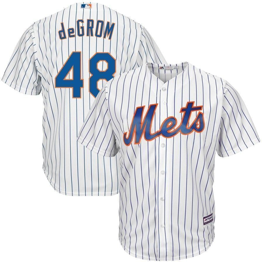 Jacob Degrom New York Mets Cool Base Player Jersey - White