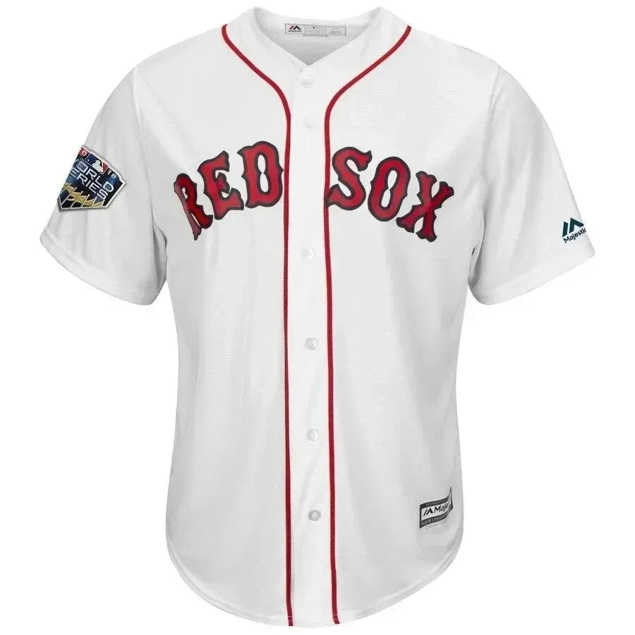 Mookie Betts Boston Red Sox 2018 World Series Cool Base Player Jersey - White