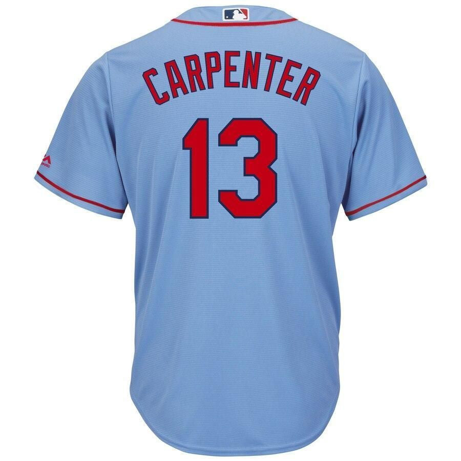 Matt Carpenter St. Louis Cardinals Alternate Cool Base Player Jersey - Horizon Blue