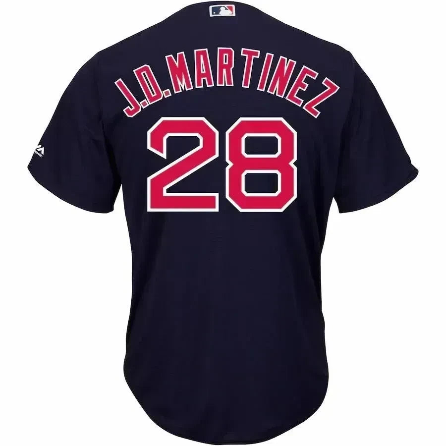 J.d. Martinez Boston Red Sox Alternate Official Cool Base Player Jersey - Navy