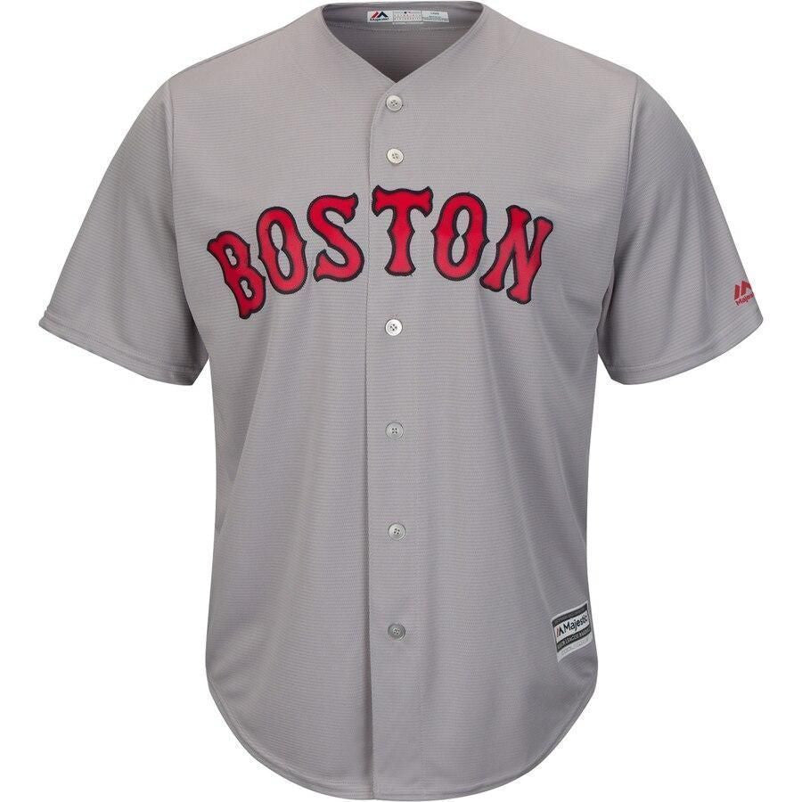 J.d. Martinez Boston Red Sox Road Official Cool Base Player Jersey - Gray