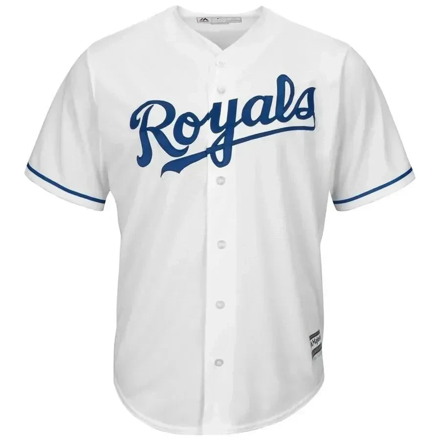 Salvador Perez Kansas City Royals Cool Base Player Jersey - White