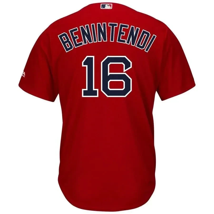 Andrew Benintendi Boston Red Sox Alternate Official Cool Base Player Jersey - Scarlet