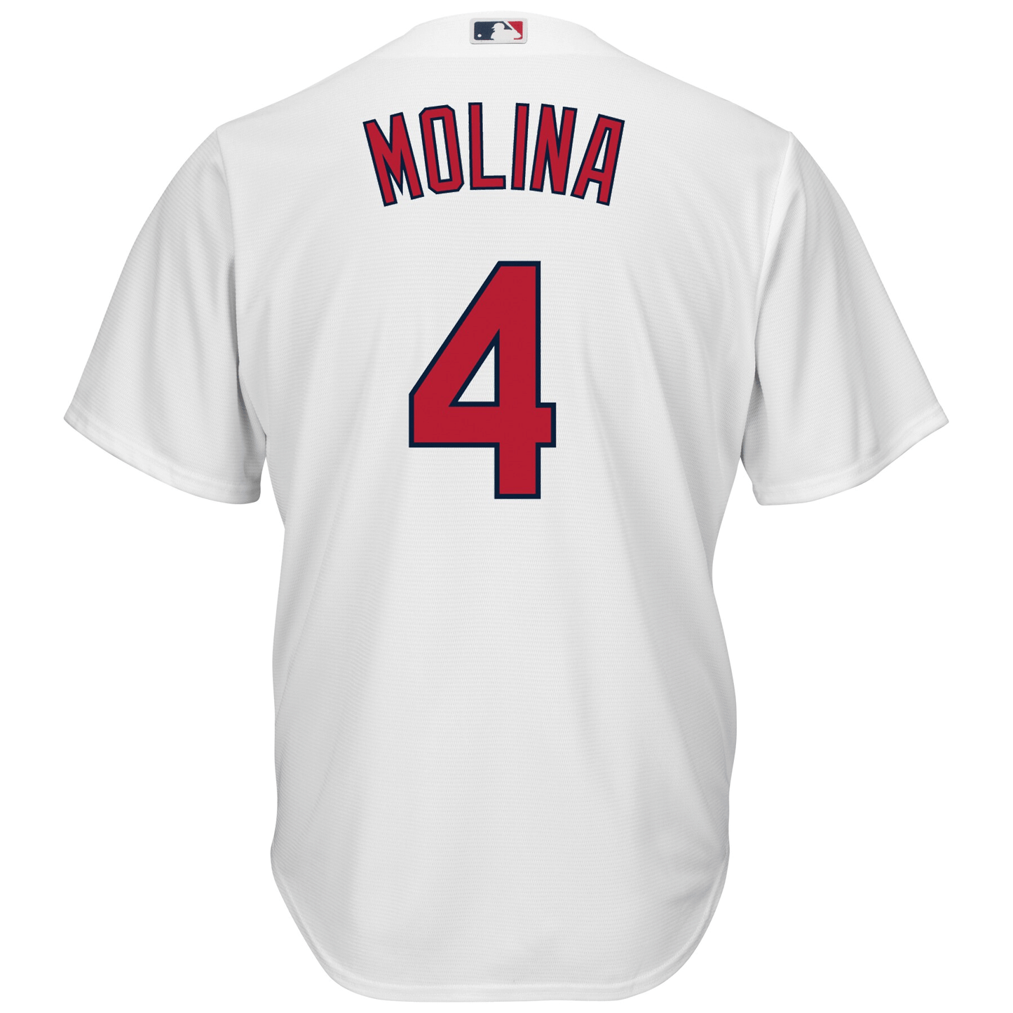 Men's Yadier Molina White St. Louis Cardinals Big & Tall Player Jersey Jersey