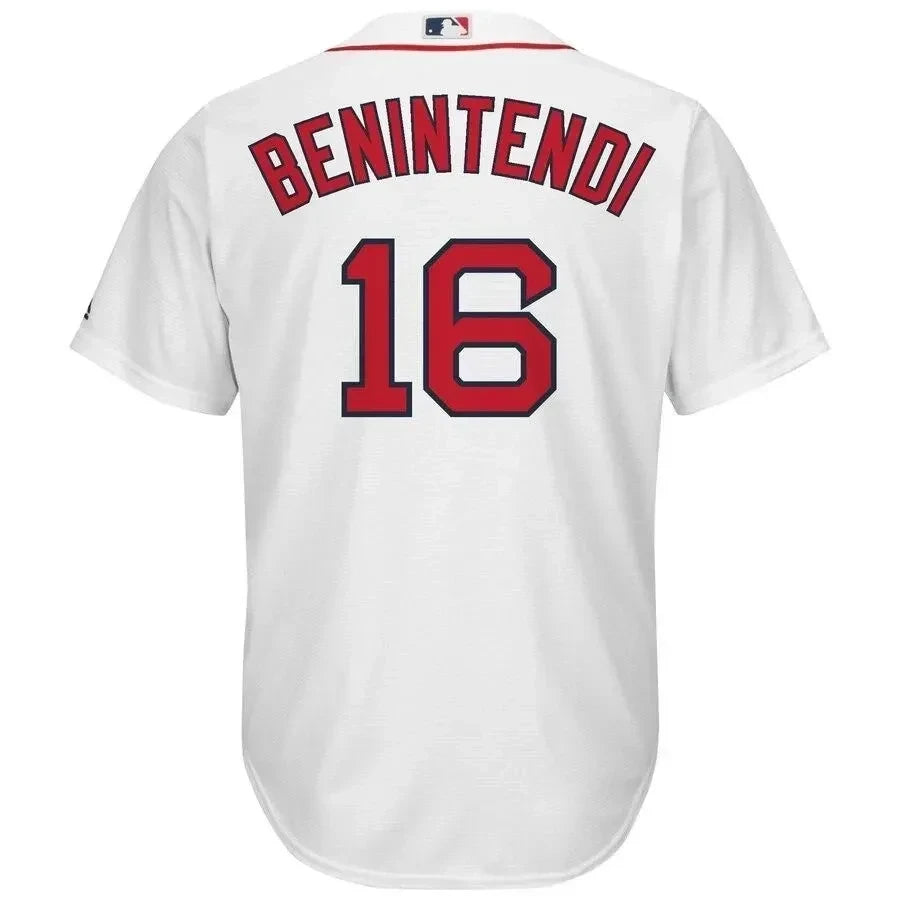 Andrew Benintendi Boston Red Sox Home Official Cool Base Player Jersey - White