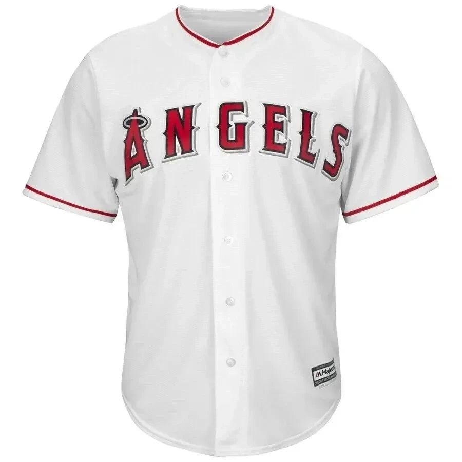 Yunel Escobar Los Angeles Angels Home Official Cool Base Player Jersey - White