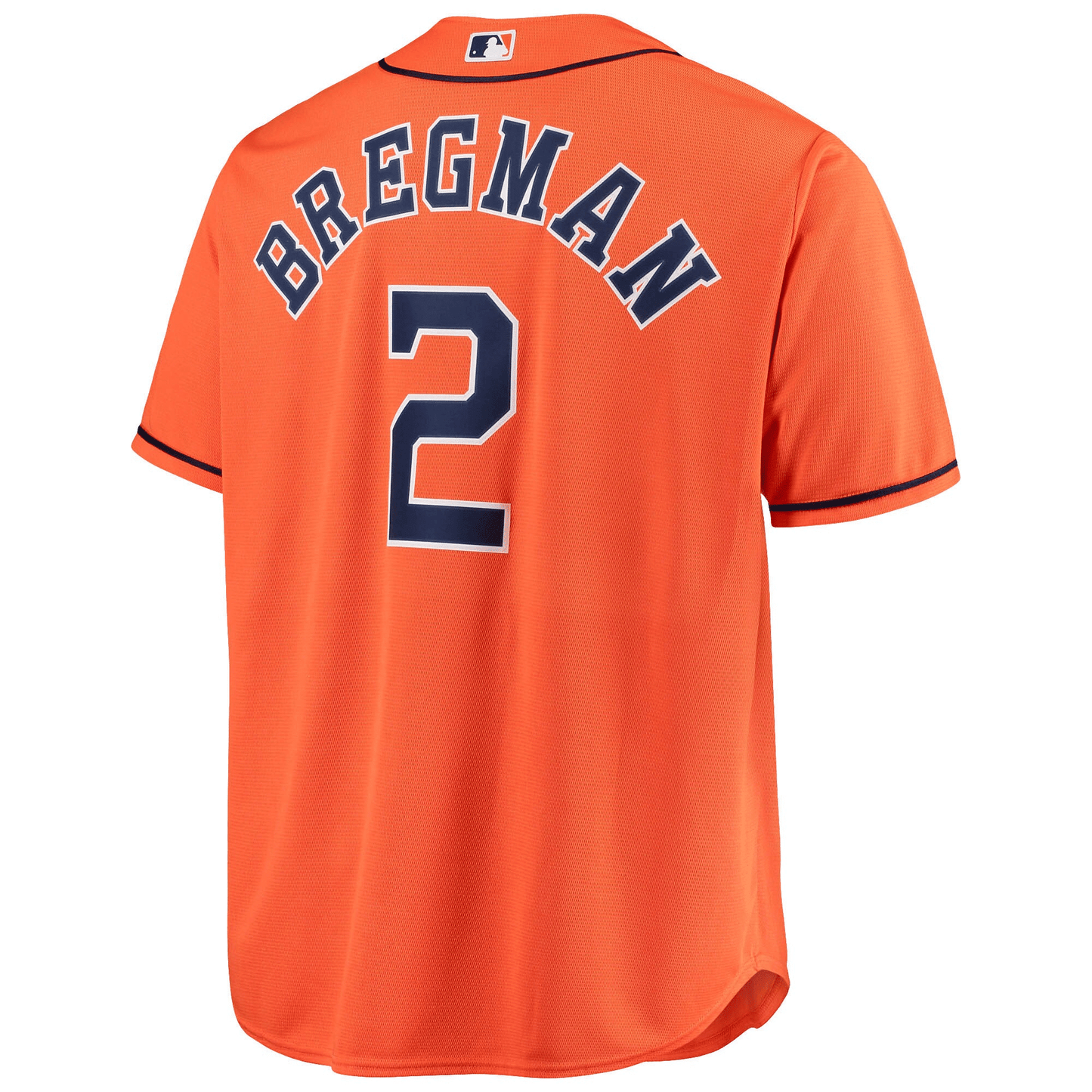 Men's Alex Bregman Orange Houston Astros Big & Tall Player Jersey Jersey