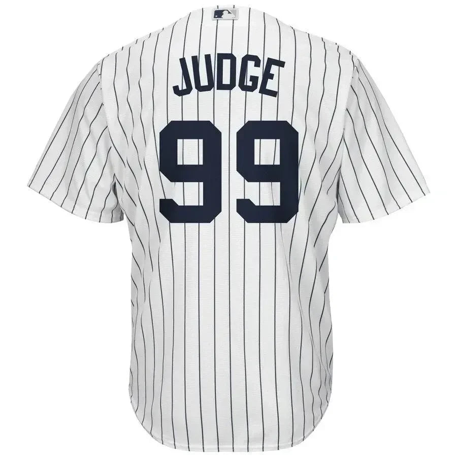 Aaron Judge New York Yankees Home Cool Base Player Jersey - White Navy
