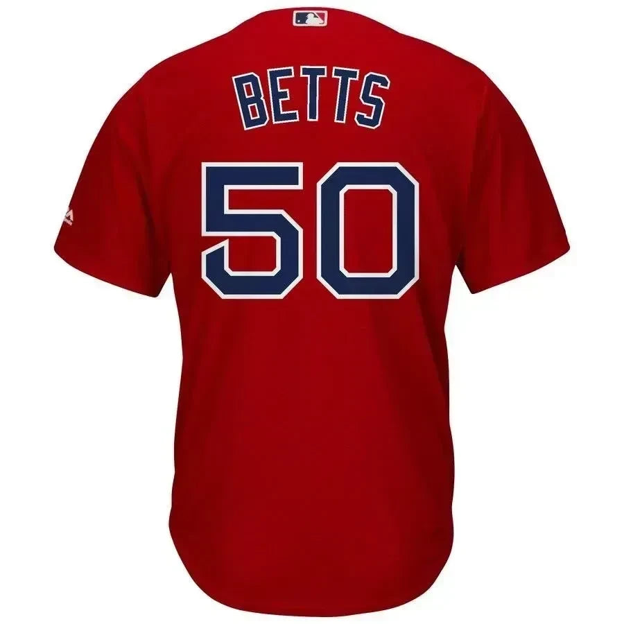 Mookie Betts Boston Red Sox Cool Base Player Jersey - Scarlet