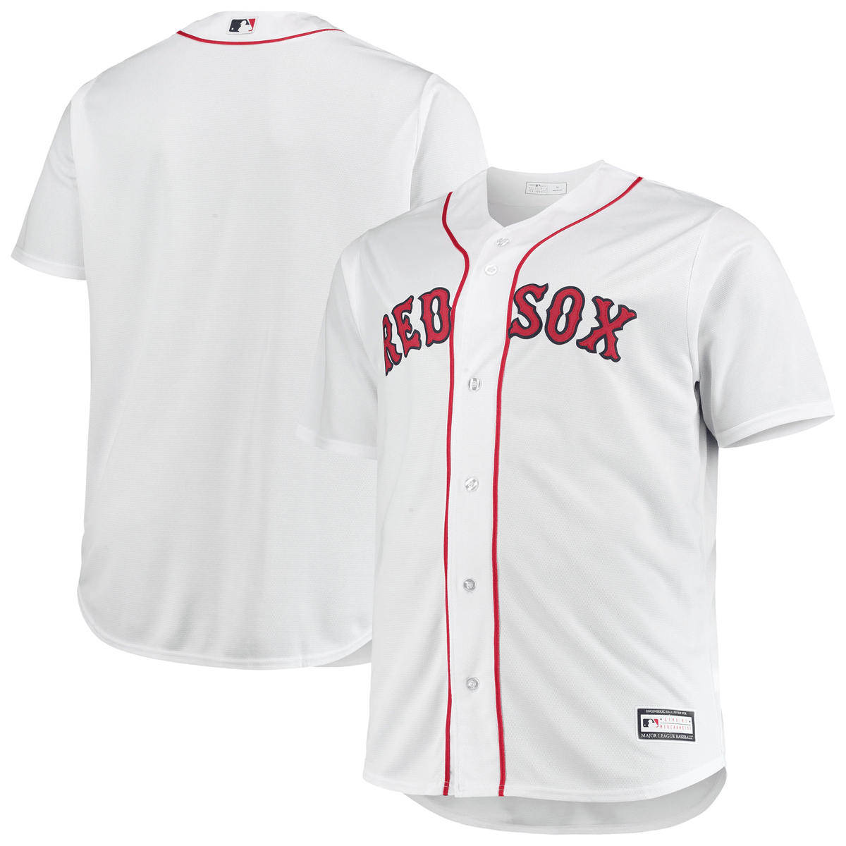 Men's Navy Boston Red Sox Big & Tall Team Jersey Jersey
