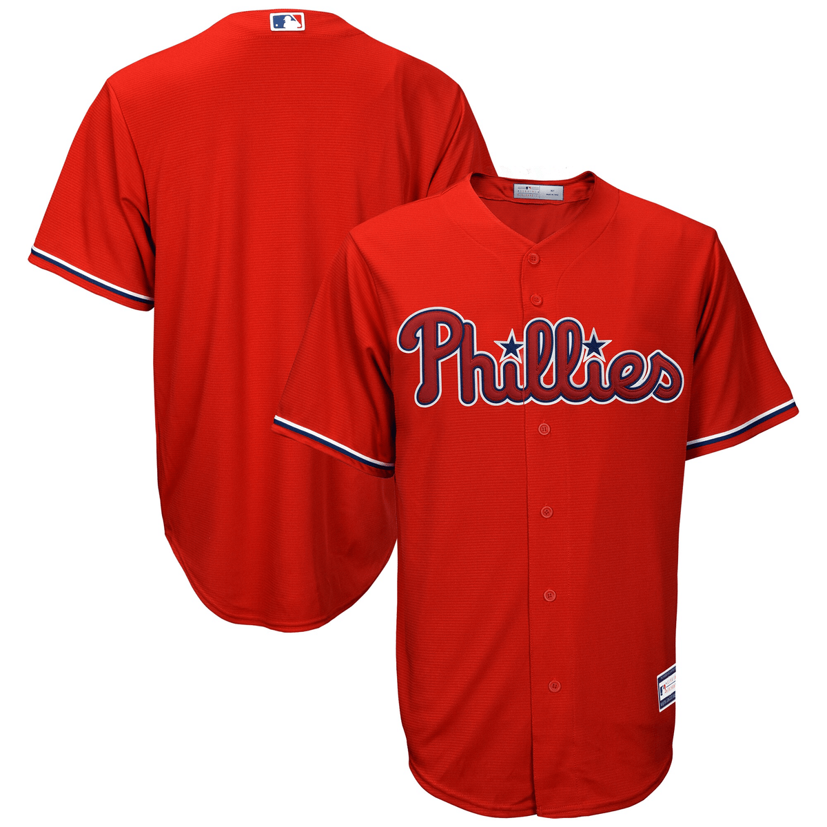 Men's Red Philadelphia Phillies Big & Tall Team Jersey Jersey