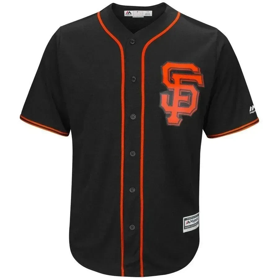 Evan Longoria San Francisco Giants Alternate Official Cool Base Player Jersey - Black