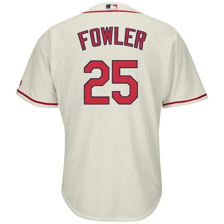 Dexter Fowler St. Louis Cardinals Alternate Cool Base Jersey - Cream